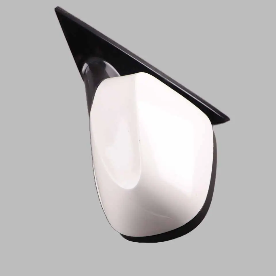 BMW 1 Series E81 E82 M Sport High Gloss Left Wing Mirror N/S Alpinweiss White - SKU rhd-7268315-AW - Part number 7268315