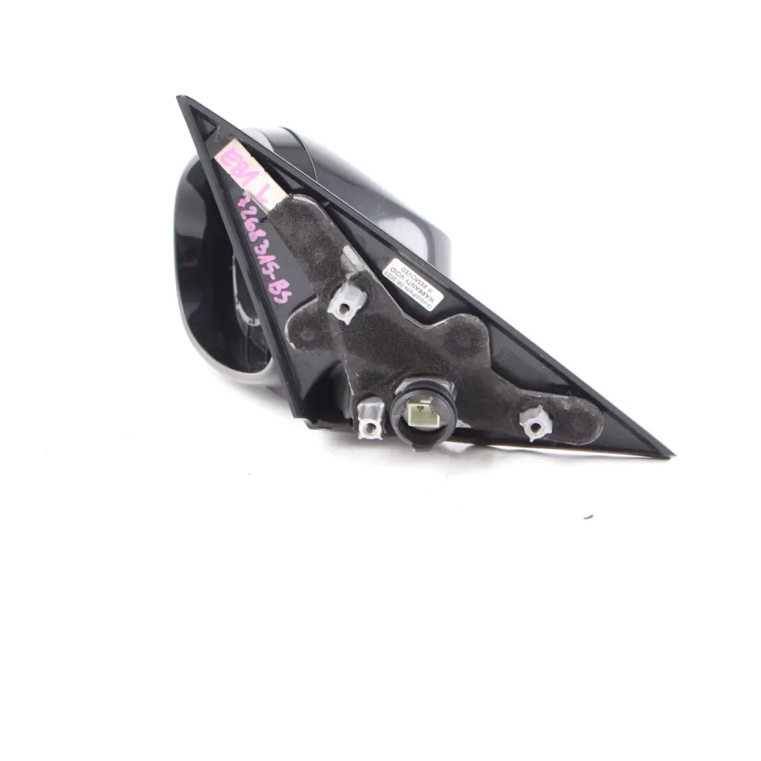 Wing Mirror BMW E81 E88 M Sport Heated High Gloss Left N/S Black Sapphire 475 to with Part number 7268315 Wing Mirror BMW E81 E88 M Sport Heated High Gloss Left N/S Black Sapphire 475 - SKU rhd-7268315-BS1 - Part number 7268315