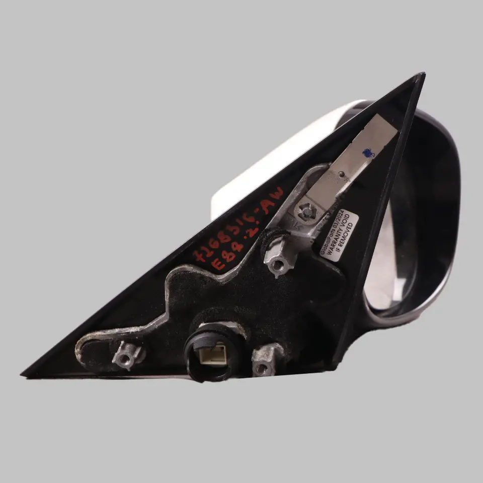 Heated Right Wing Mirror O/S Alpinweiss Alpine White to BMW E81 E82 E88 M Sport with Part number 7268316 BMW E81 E82 E88 M Sport Heated Right Wing Mirror O/S Alpinweiss Alpine White - SKU rhd-7268316-AW - Part number 7268316