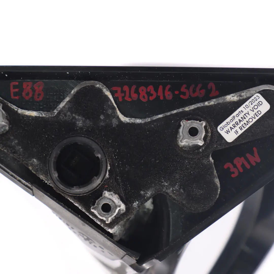 BMW E81 E82 E88 M Sport Heated Right Wing Mirror O/S Spacegrau Grey A52 - SKU rhd-7268316-SCG2 - Part number 7268316