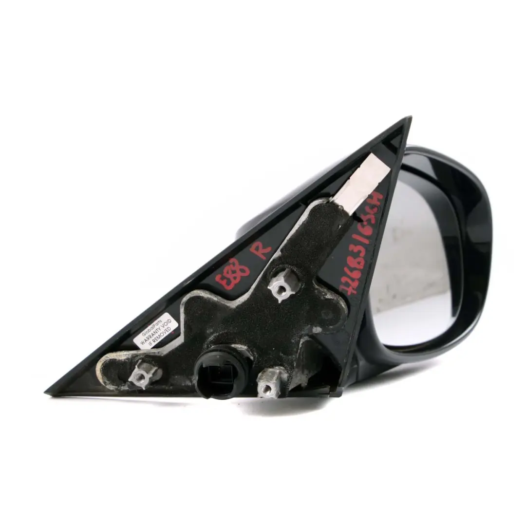 Wing Mirror BMW E81 E82 E88 M Sport Right O/S Driver Side Black Schwarz 2 668 to with Part number 7268316 Wing Mirror BMW E81 E82 E88 M Sport Right O/S Driver Side Black Schwarz 2 668 - SKU rhd-7268316-SCH - Part number 7268316
