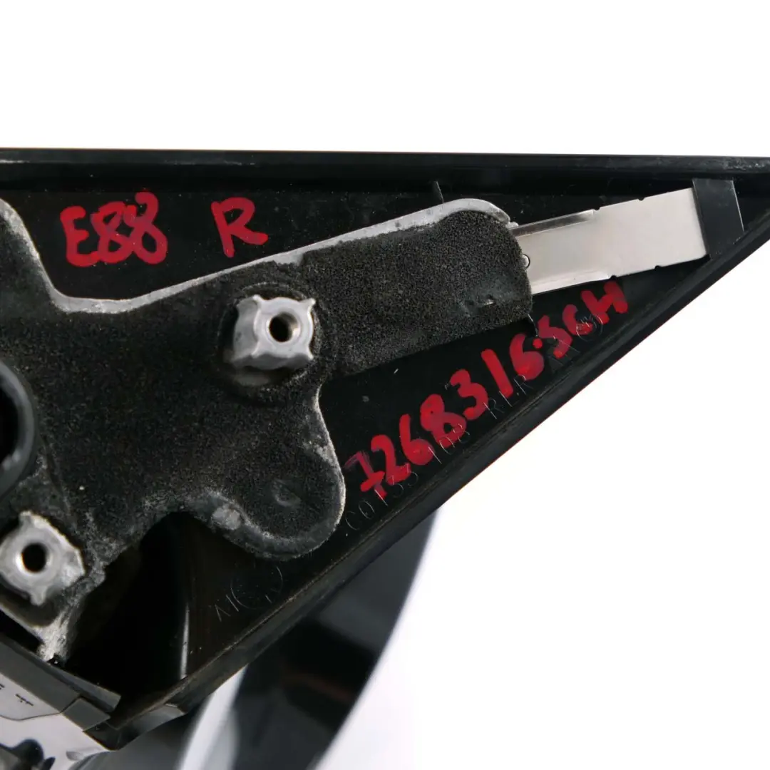 Wing Mirror BMW E81 E82 E88 M Sport Right O/S Driver Side Black Schwarz 2 668 to with Part number 7268316 Wing Mirror BMW E81 E82 E88 M Sport Right O/S Driver Side Black Schwarz 2 668 - SKU rhd-7268316-SCH - Part number 7268316