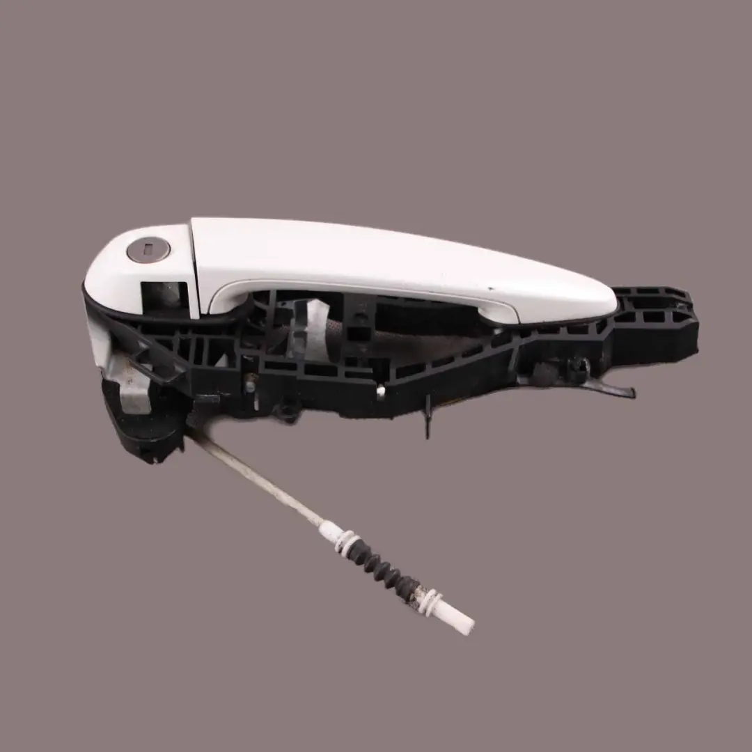 Grab Handle Door Right O/S Comfort Access Alpinweiss White 300 to BMW F21 F22 with Part number 7268446 BMW F21 F22 Grab Handle Door Right O/S Comfort Access Alpinweiss White 300 - SKU rhd-7268446-AW - Part number 7268446