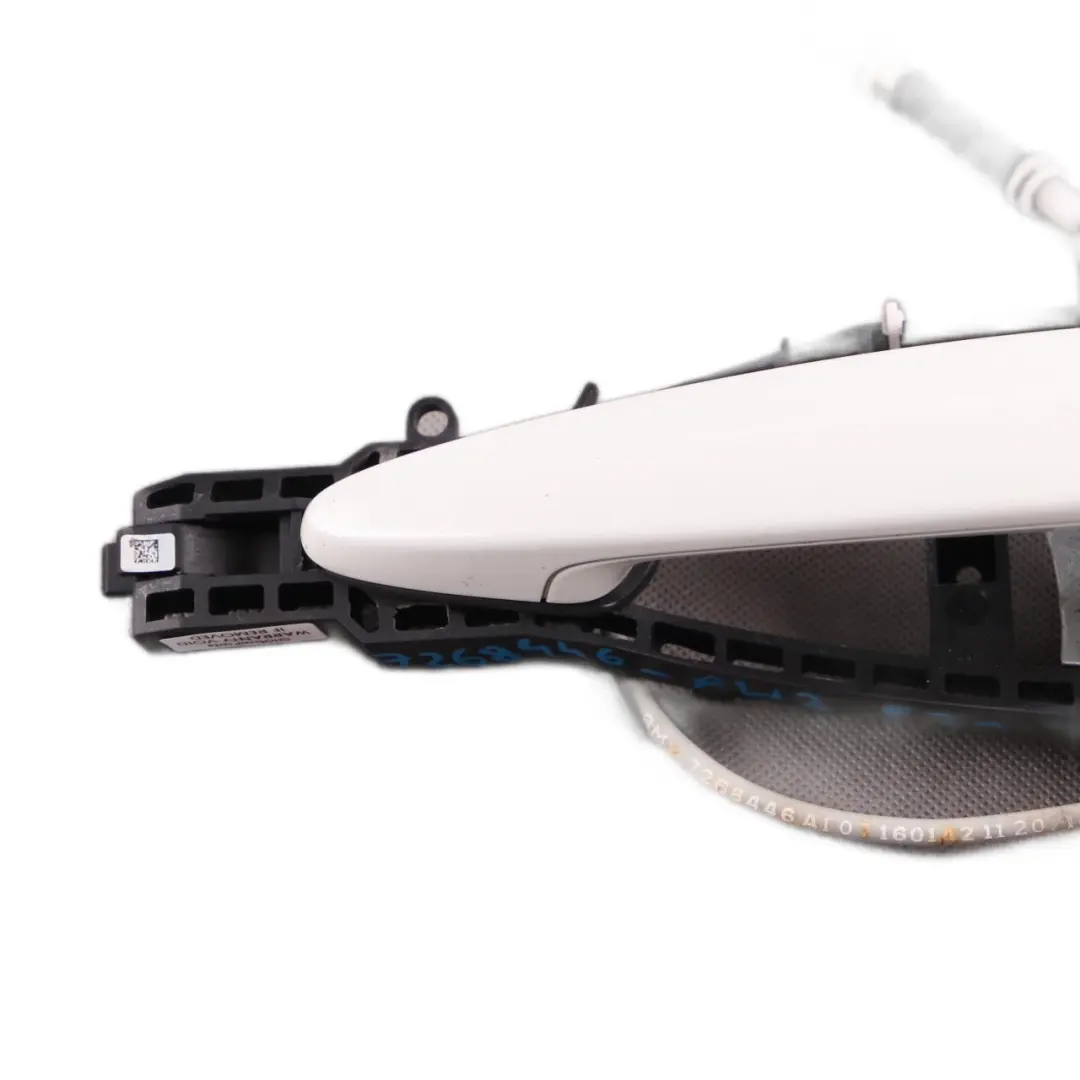 Grab Handle Door BMW F21 F22 Front Right O/S Alpinweiss 3 Alpine White 300 to with Part number 7268446 Grab Handle Door BMW F21 F22 Front Right O/S Alpinweiss 3 Alpine White 300 - SKU rhd-7268446-AW3 - Part number 7268446