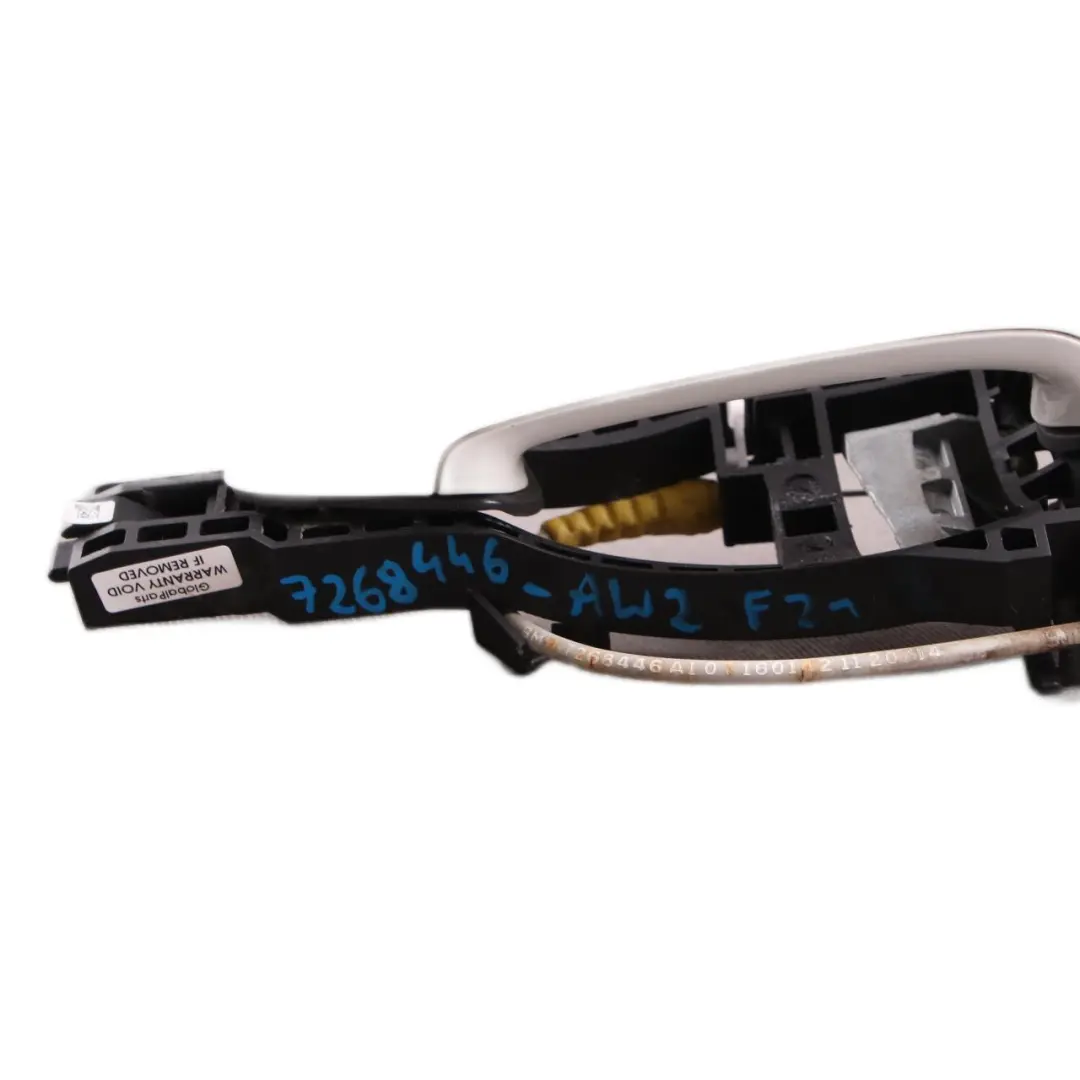 Grab Handle Door BMW F21 F22 Front Right O/S Alpinweiss 3 Alpine White 300 to with Part number 7268446 Grab Handle Door BMW F21 F22 Front Right O/S Alpinweiss 3 Alpine White 300 - SKU rhd-7268446-AW3 - Part number 7268446