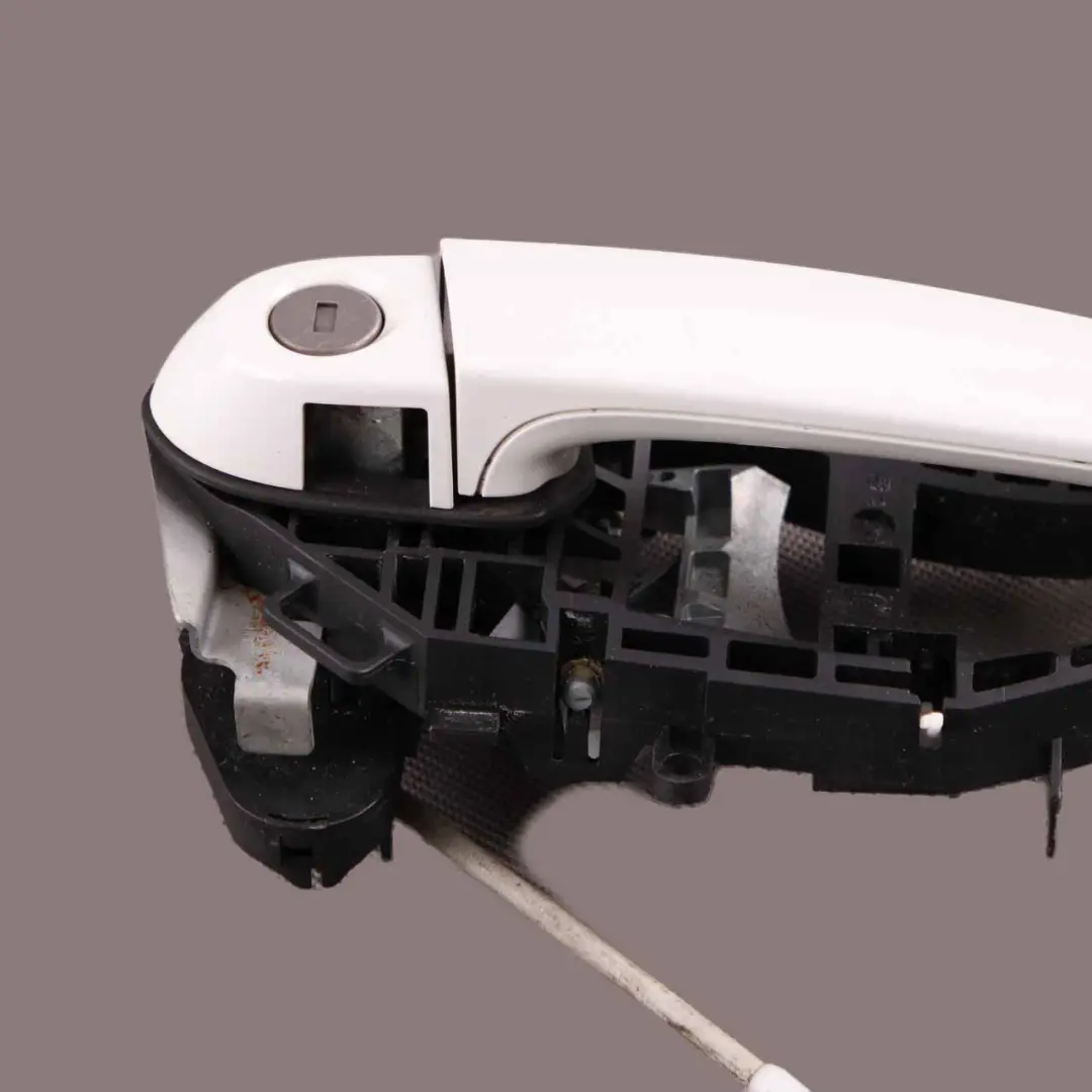 BMW F21 F22 Grab Handle Door Right O/S Comfort Access Alpinweiss White 300 - SKU rhd-7268446-AW - Part number 7268446