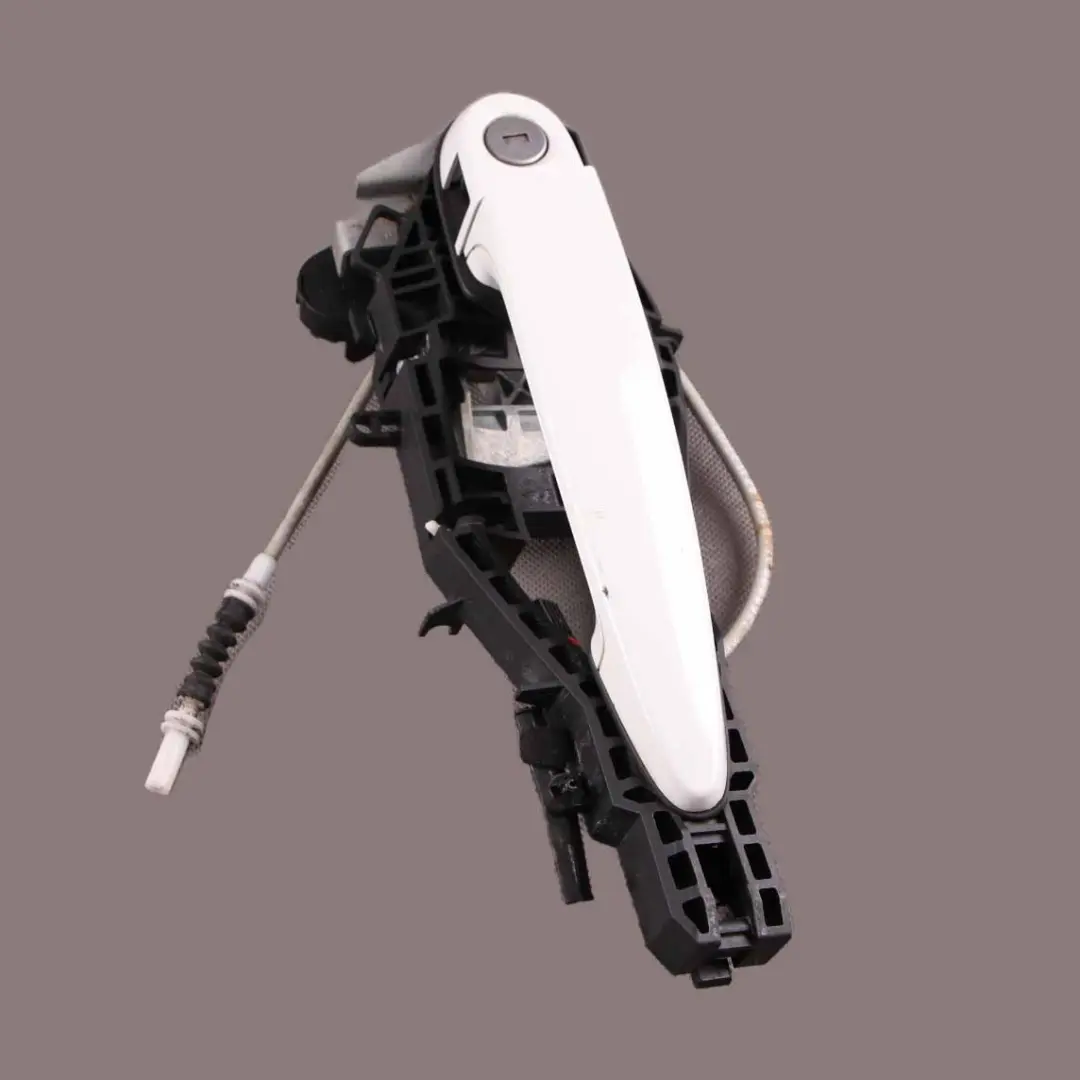 BMW F21 F22 Grab Handle Door Right O/S Comfort Access Alpinweiss White 300 - SKU rhd-7268446-AW - Part number 7268446
