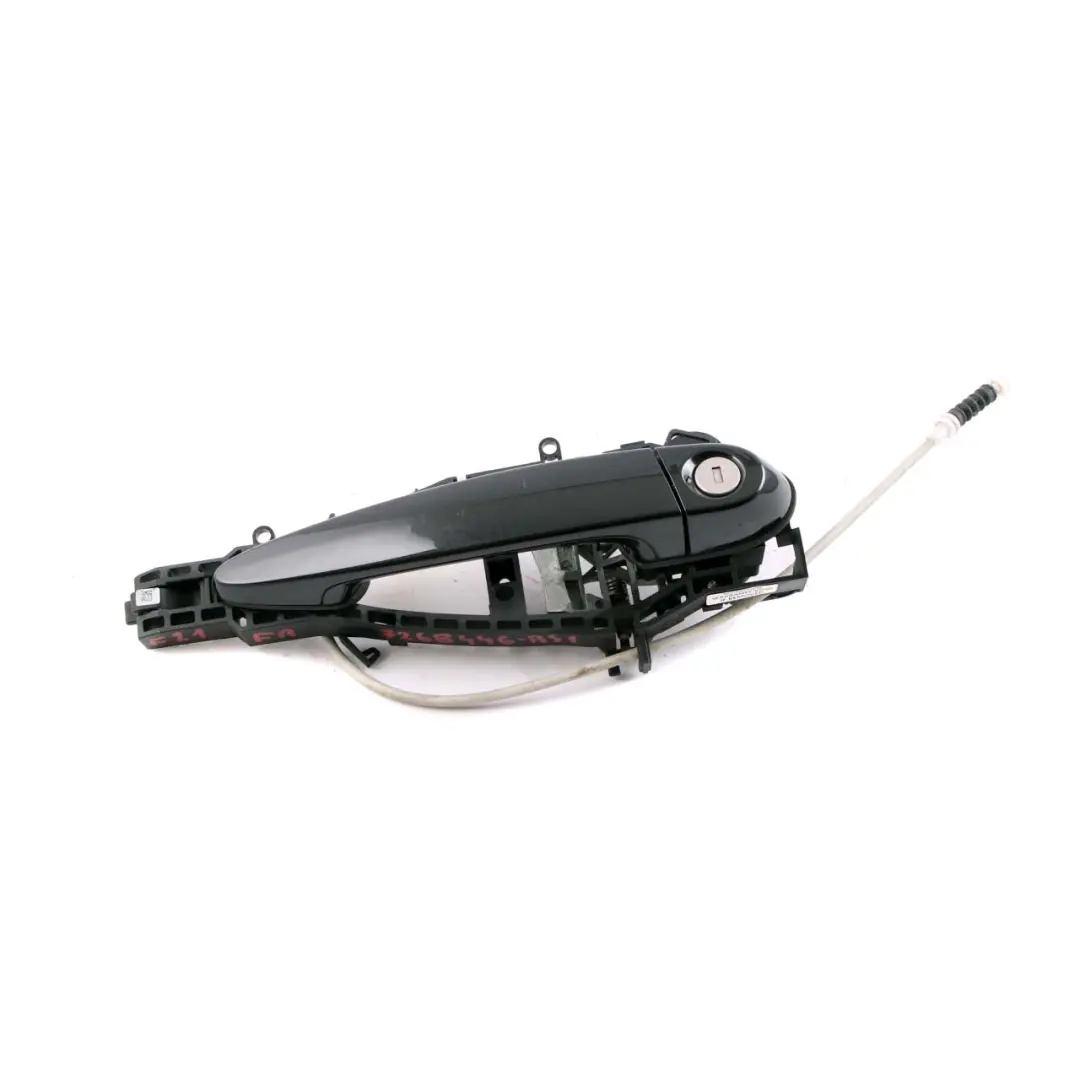 BMW 1 2 Series F21 F22 Front Right Door O/S Complete Grab Handle Black Sapphire - SKU rhd-7268446-BS1 - Part number 7268446