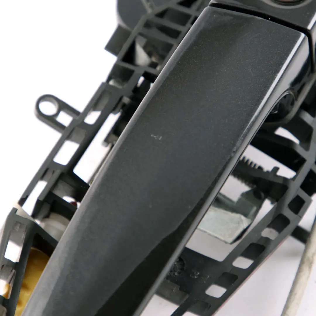 BMW 1 2 Series F21 F22 Front Right Door O/S Complete Grab Handle Black Sapphire - SKU rhd-7268446-BS1 - Part number 7268446