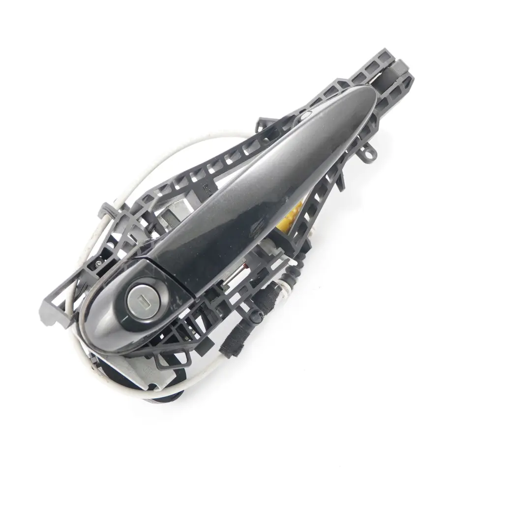 BMW F21 F22 Front Right Door O/S Complete Grab Handle Black Sapphire - SKU rhd-7268446-BS2 - Part number 7268446