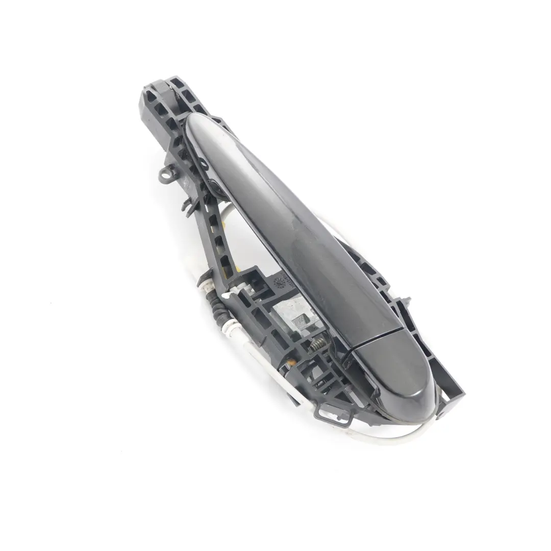 BMW F21 F22 Front Left Door N/S Complete Grab Handle Black Sapphire - SKU rhd-7268446-BS3 - Part number 7268446