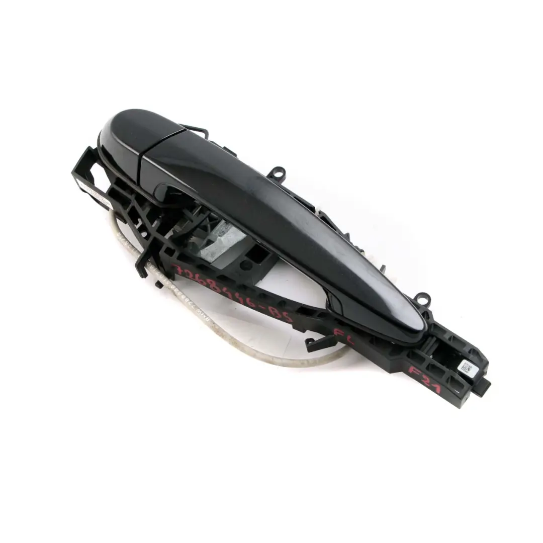 BMW 1 2 Series F21 F22 Left Door N/S Complete Grab Handle Black Sapphire 475 - SKU rhd-7268446-BS - Part number 7268446