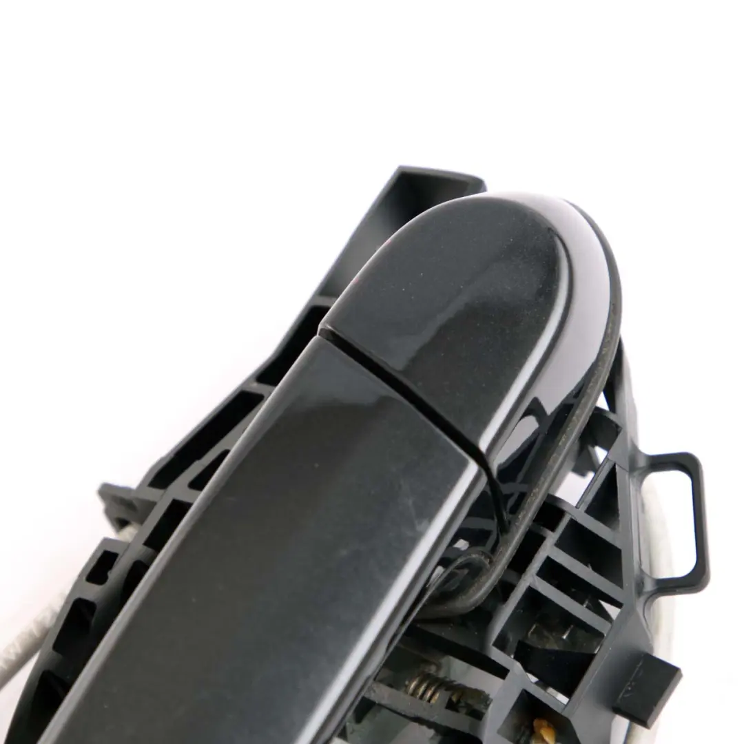 BMW 1 2 Series F21 F22 Left Door N/S Complete Grab Handle Black Sapphire 475 - SKU rhd-7268446-BS - Part number 7268446