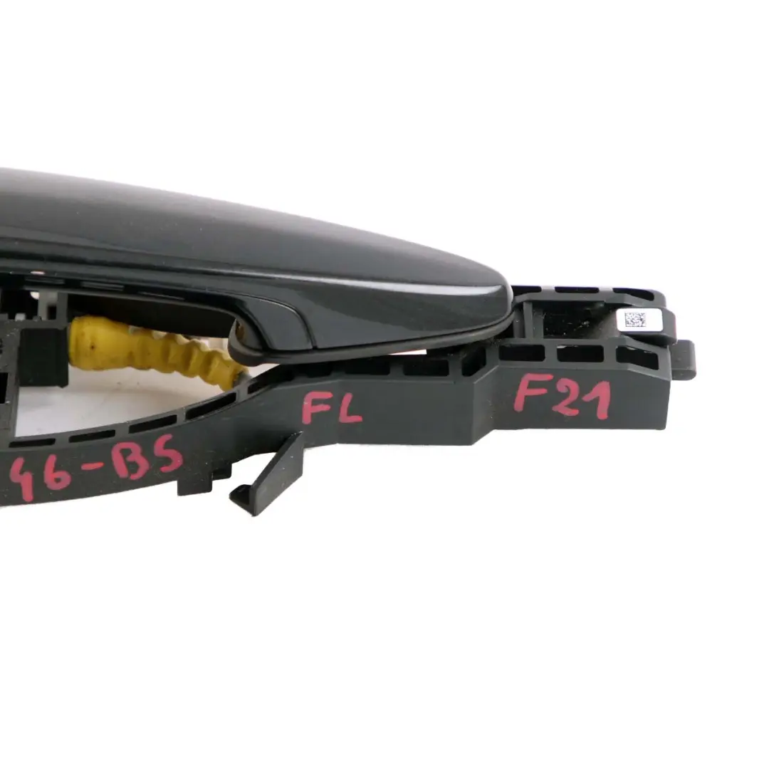BMW 1 2 Series F21 F22 Left Door N/S Complete Grab Handle Black Sapphire 475 - SKU rhd-7268446-BS - Part number 7268446