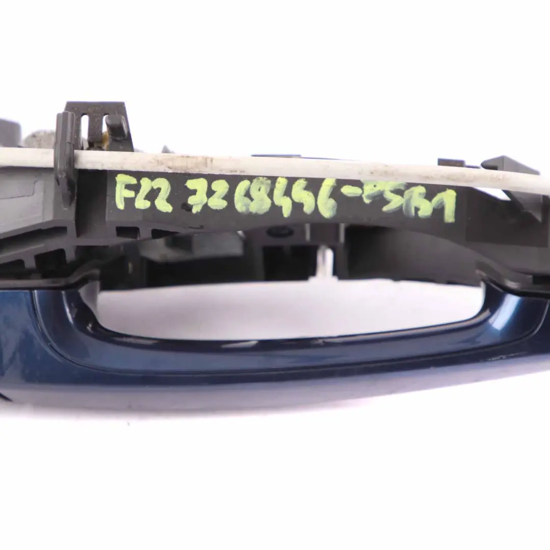  Grab Handle Door BMW F21 F22 Front Right O/S Tiefseeblau Deep Sea Blue A76 - SKU rhd-7268446-DSB1 - Part number 7268446