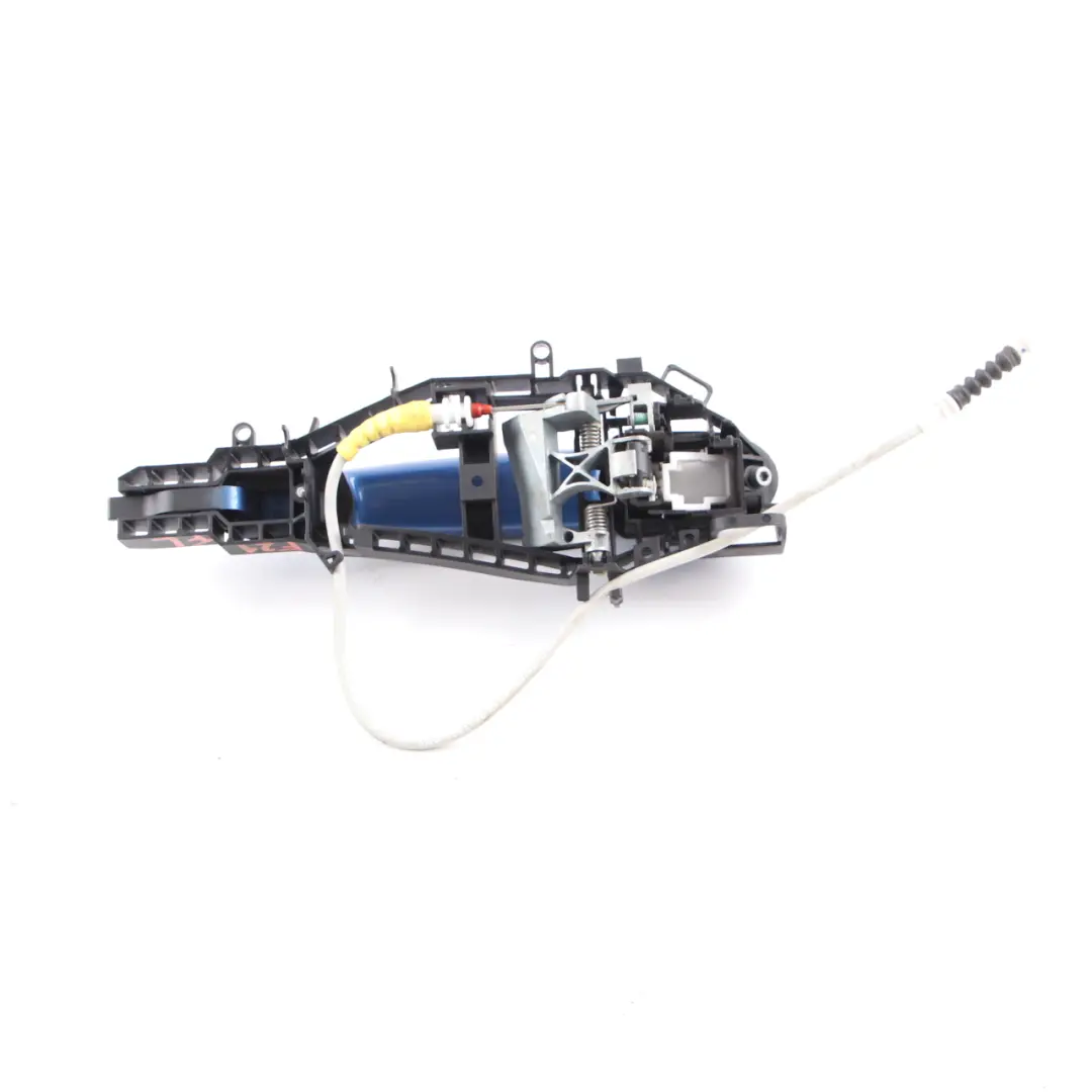 Door Handle BMW F21 F22 Complete Grab Front Left N/S Estoril Blau Metallic - B45 to with Part number 7268446 Door Handle BMW F21 F22 Complete Grab Front Left N/S Estoril Blau Metallic - B45 - SKU rhd-7268446-EB-4 - Part number 7268446