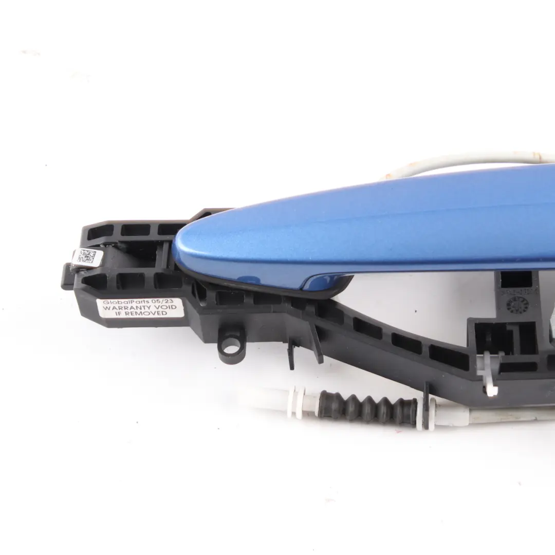  Door Handle BMW F21 F22 Complete Grab Front Left N/S Estoril Blau Metallic - B45 - SKU rhd-7268446-EB-4 - Part number 7268446