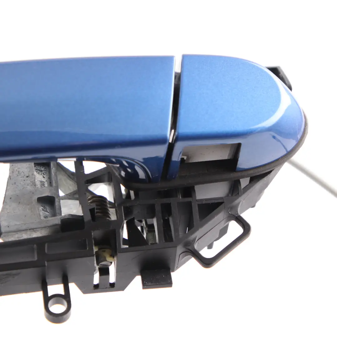 Door Handle BMW F21 F22 Complete Grab Front Left N/S Estoril Blau Metallic - B45 to with Part number 7268446 Door Handle BMW F21 F22 Complete Grab Front Left N/S Estoril Blau Metallic - B45 - SKU rhd-7268446-EB-4 - Part number 7268446