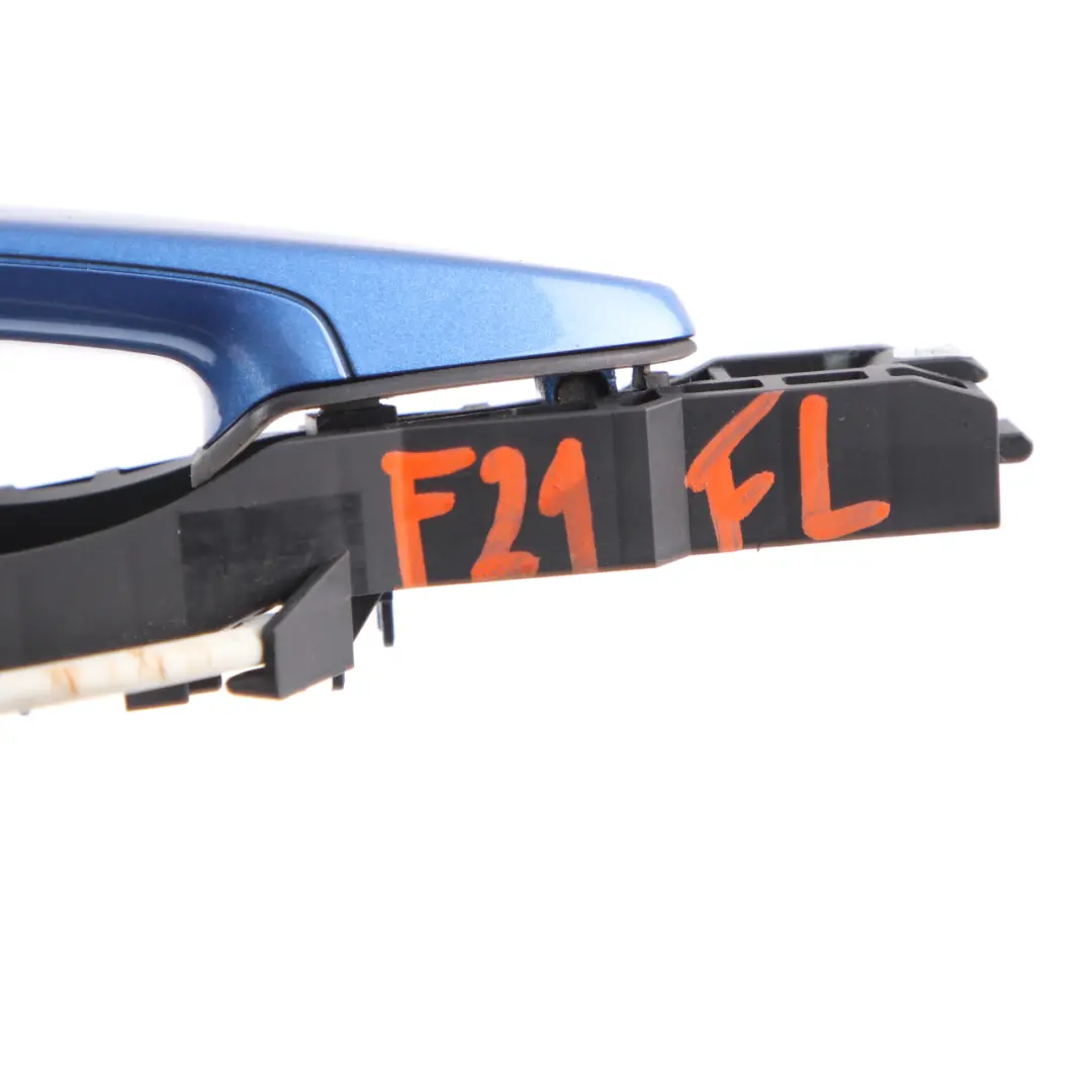 Door Handle BMW F21 F22 Complete Grab Front Left N/S Estoril Blau Metallic - B45 to with Part number 7268446 Door Handle BMW F21 F22 Complete Grab Front Left N/S Estoril Blau Metallic - B45 - SKU rhd-7268446-EB-4 - Part number 7268446