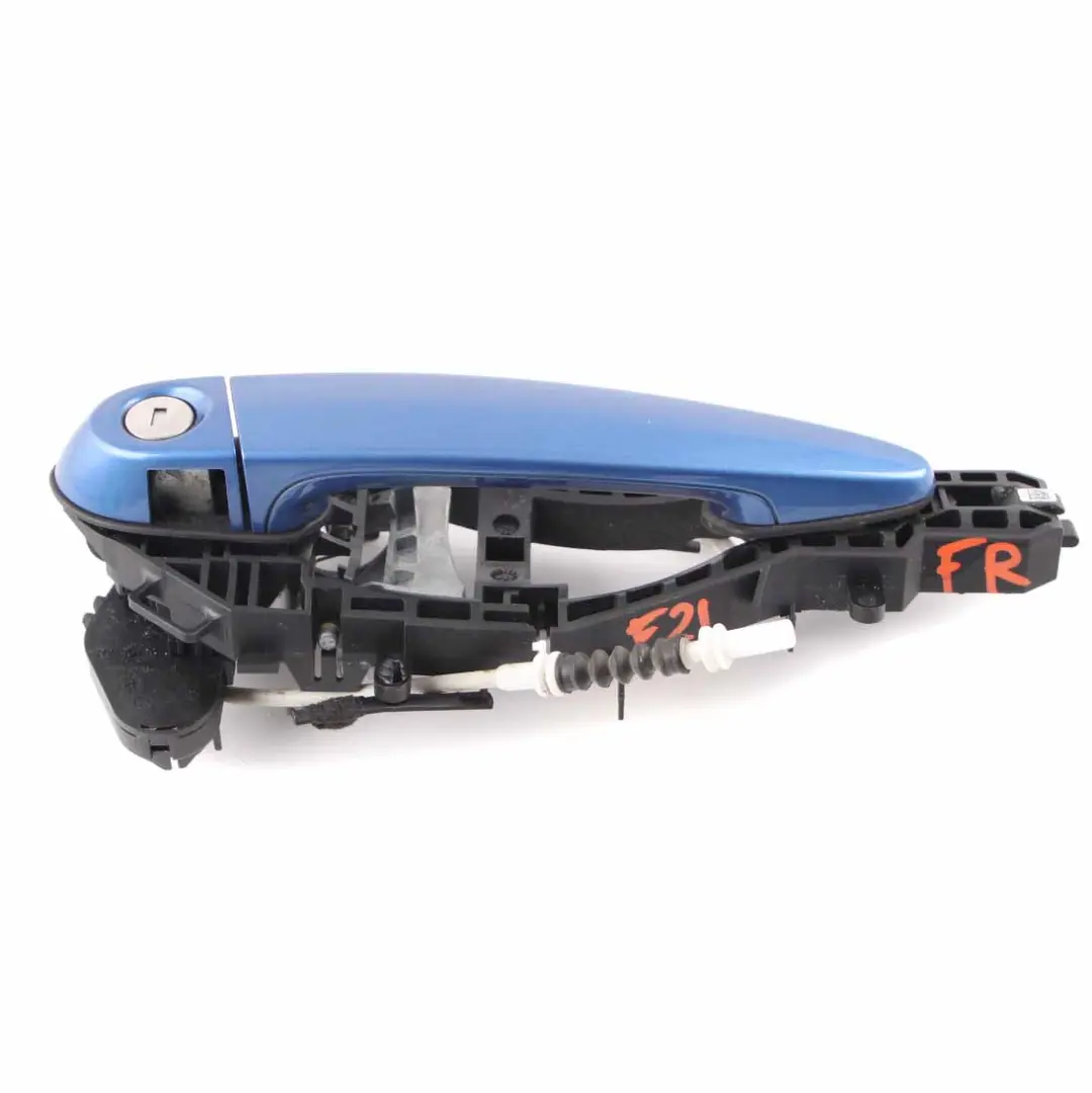  Door Handle BMW F21 F22 Grab Front Right O/S Estoril Blue Metallic B45 - SKU rhd-7268446-EB3 - Part number 7268446