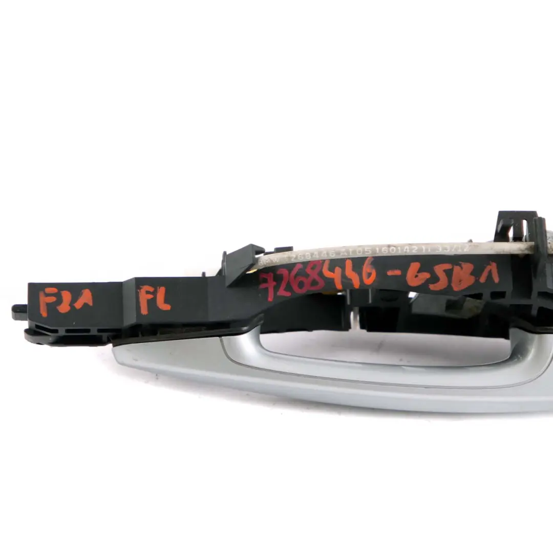 Grab Handle Door BMW F21 F22 Front Left N/S Glacier Silber Silver Metallic A83 to with Part number 7268446 Grab Handle Door BMW F21 F22 Front Left N/S Glacier Silber Silver Metallic A83 - SKU rhd-7268446-GSB1 - Part number 7268446