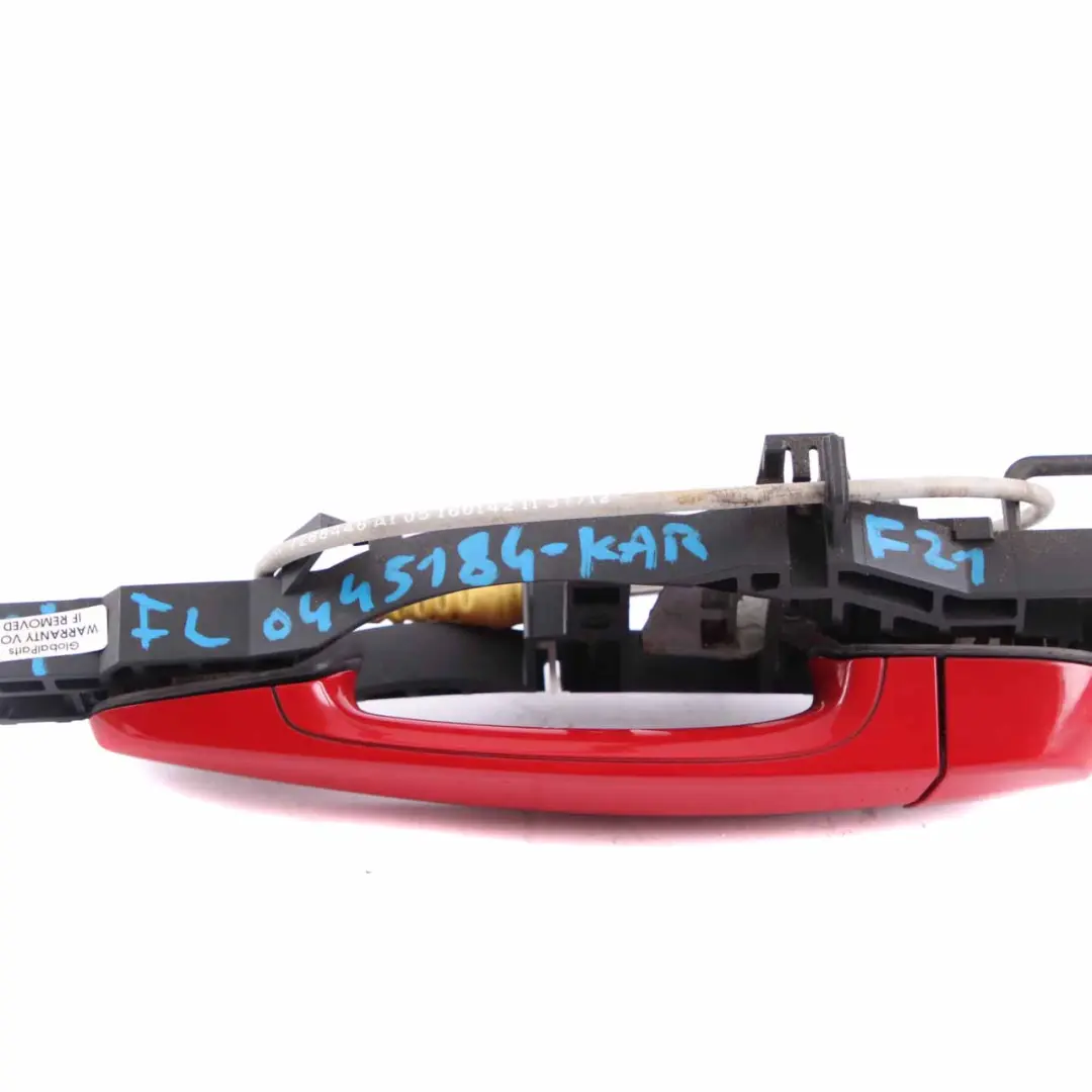 Grab Handle Door BMW F21 F22 Front Left N/S Outside Karmesinrot Crimson Red A61 to with Part number 7268446 Grab Handle Door BMW F21 F22 Front Left N/S Outside Karmesinrot Crimson Red A61 - SKU rhd-7268446-KAR - Part number 7268446