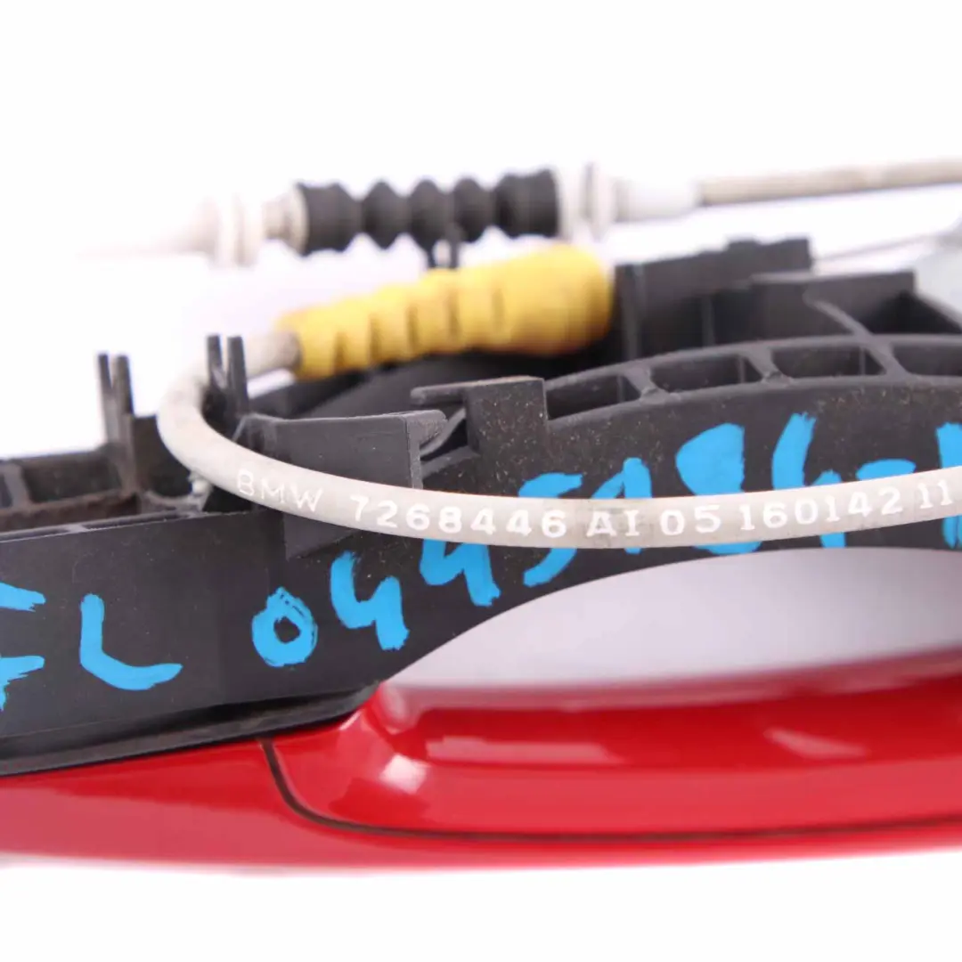 Grab Handle Door BMW F21 F22 Front Left N/S Outside Karmesinrot Crimson Red A61 to with Part number 7268446 Grab Handle Door BMW F21 F22 Front Left N/S Outside Karmesinrot Crimson Red A61 - SKU rhd-7268446-KAR - Part number 7268446
