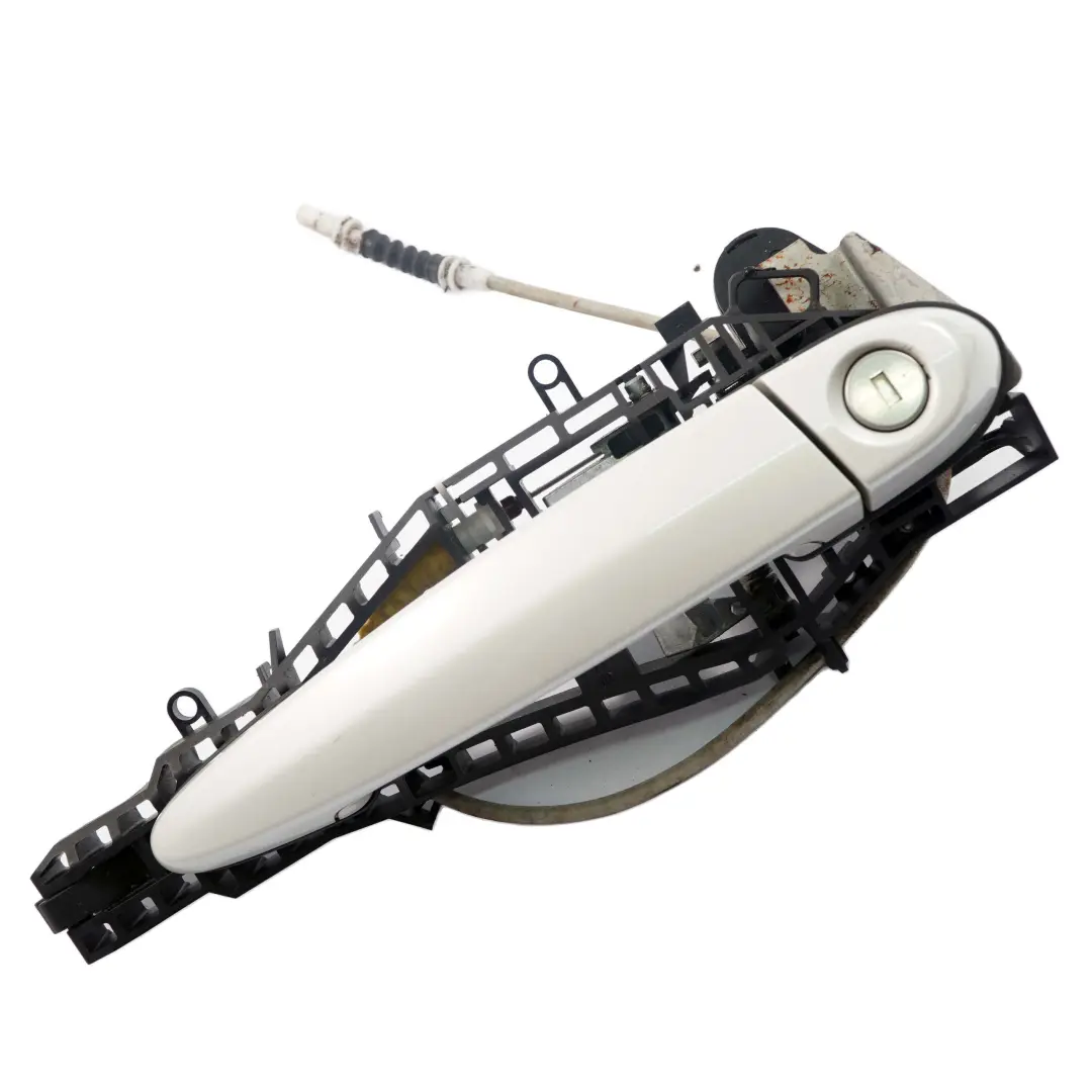  Grab Handle Door BMW F21 F22 Front Right O/S Mineralweiss Mineral White A96 - SKU rhd-7268446-MW1 - Part number 7268446