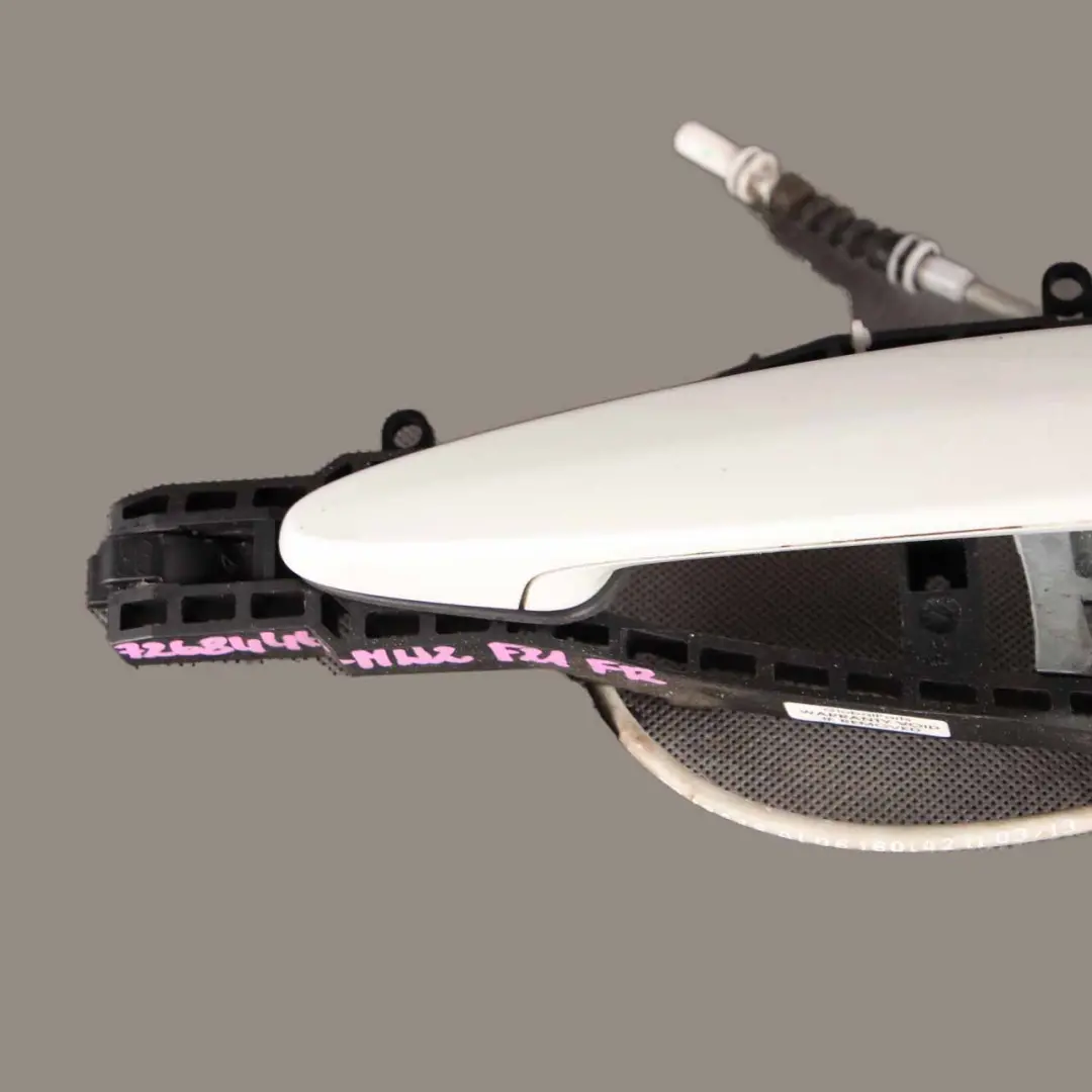 Grab Handle Door BMW F21 F22 Front Right O/S Mineralweiss Mineral White A96 to with Part number 7268446 Grab Handle Door BMW F21 F22 Front Right O/S Mineralweiss Mineral White A96 - SKU rhd-7268446-MW3 - Part number 7268446