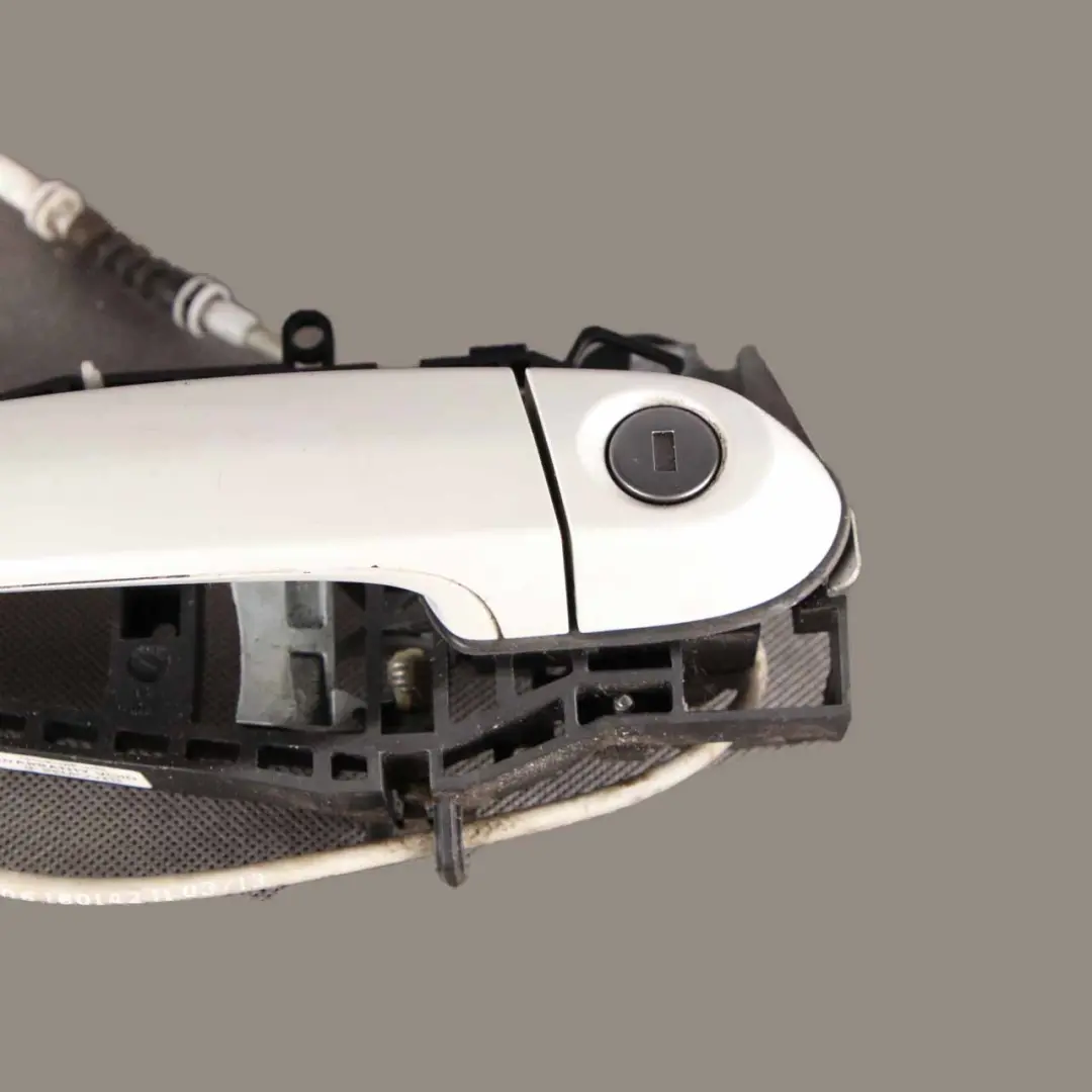  Grab Handle Door BMW F21 F22 Front Right O/S Mineralweiss Mineral White A96 - SKU rhd-7268446-MW3 - Part number 7268446