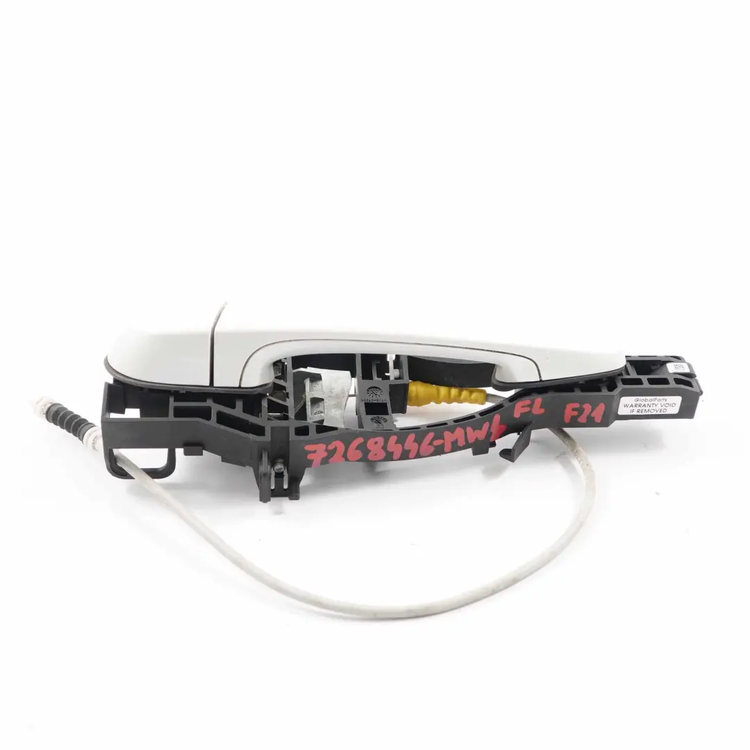 Grab Handle Door BMW F21 F22 Left N/S Mineralweiss Mineral White A96 to with Part number 7268446 Grab Handle Door BMW F21 F22 Left N/S Mineralweiss Mineral White A96 - SKU rhd-7268446-MW4 - Part number 7268446