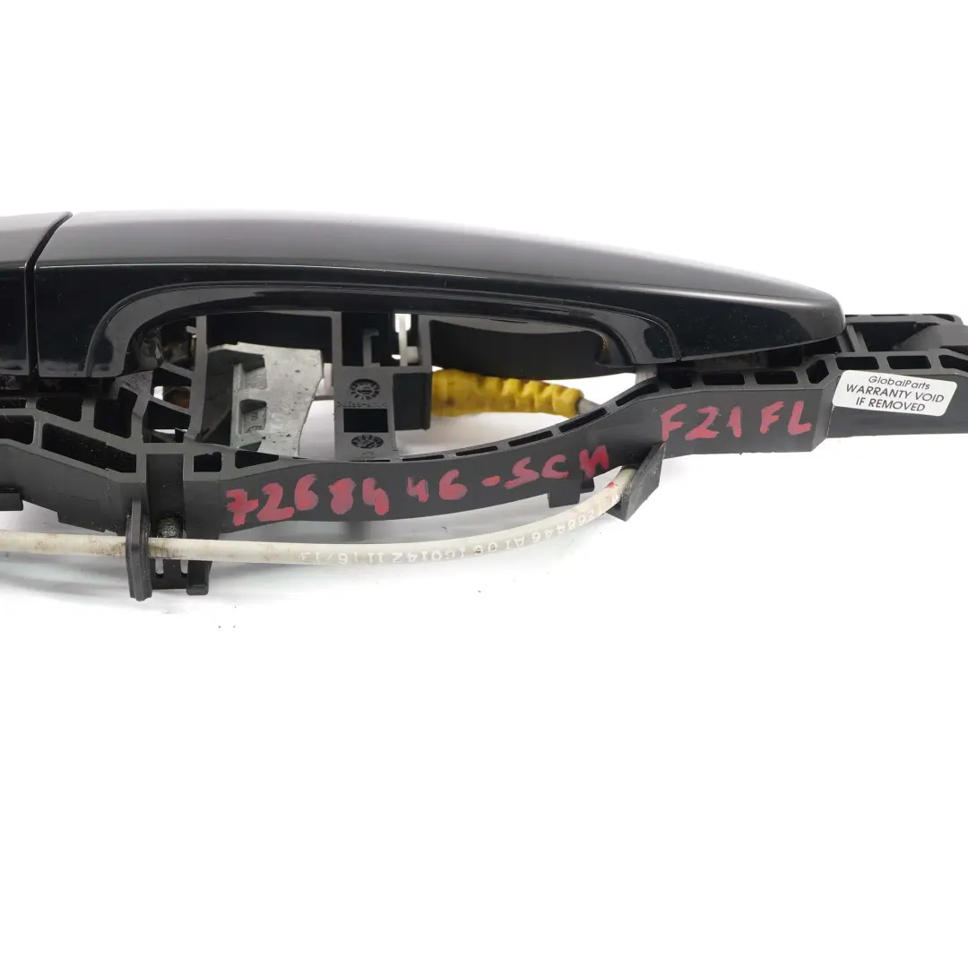 Grab Handle BMW F21 F22 Front Left Door N/S Complete Schwarz 2 Black to with Part number 7268446 Grab Handle BMW F21 F22 Front Left Door N/S Complete Schwarz 2 Black - SKU rhd-7268446-SCH - Part number 7268446