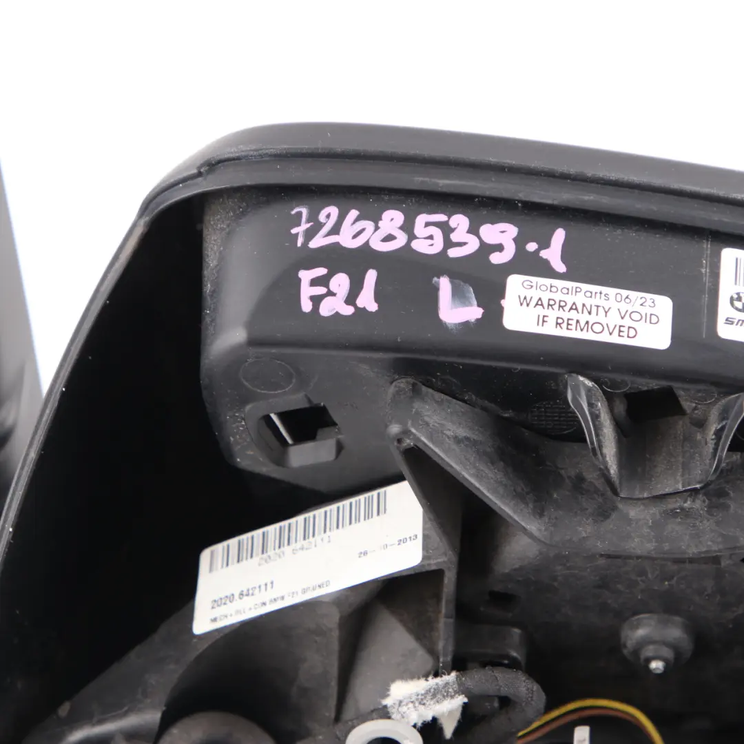 Wing Mirror BMW F21 F22 F23 Left N/S Outside Heated 6 Pins to with Part number 7268539 Wing Mirror BMW F21 F22 F23 Left N/S Outside Heated 6 Pins - SKU rhd-7268539-1 - Part number 7268539