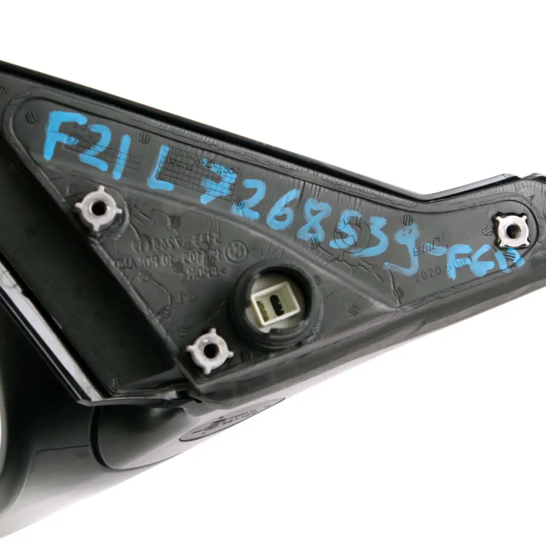 Wing Mirror Door BMW F21 F22 F23 Left Heated N/S Outside Ferric Grey II to with Part number 7268539 Wing Mirror Door BMW F21 F22 F23 Left Heated N/S Outside Ferric Grey II - SKU rhd-7268539-FGII - Part number 7268539