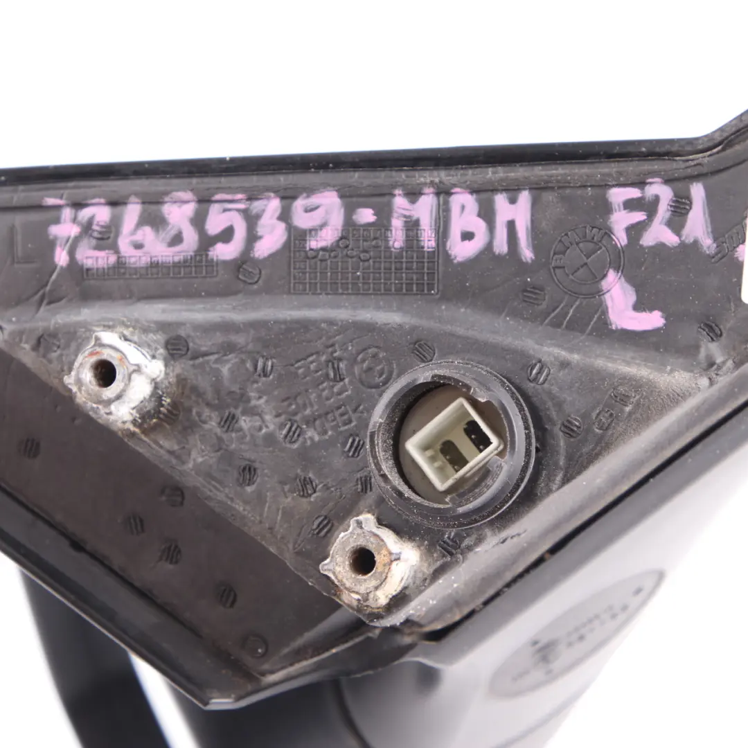  Wing Mirror BMW F21 F22 F23 Door Left N/S Heated 6 Pins Midnight Blue - B38 - SKU rhd-7268539-MBM - Part number 7268539