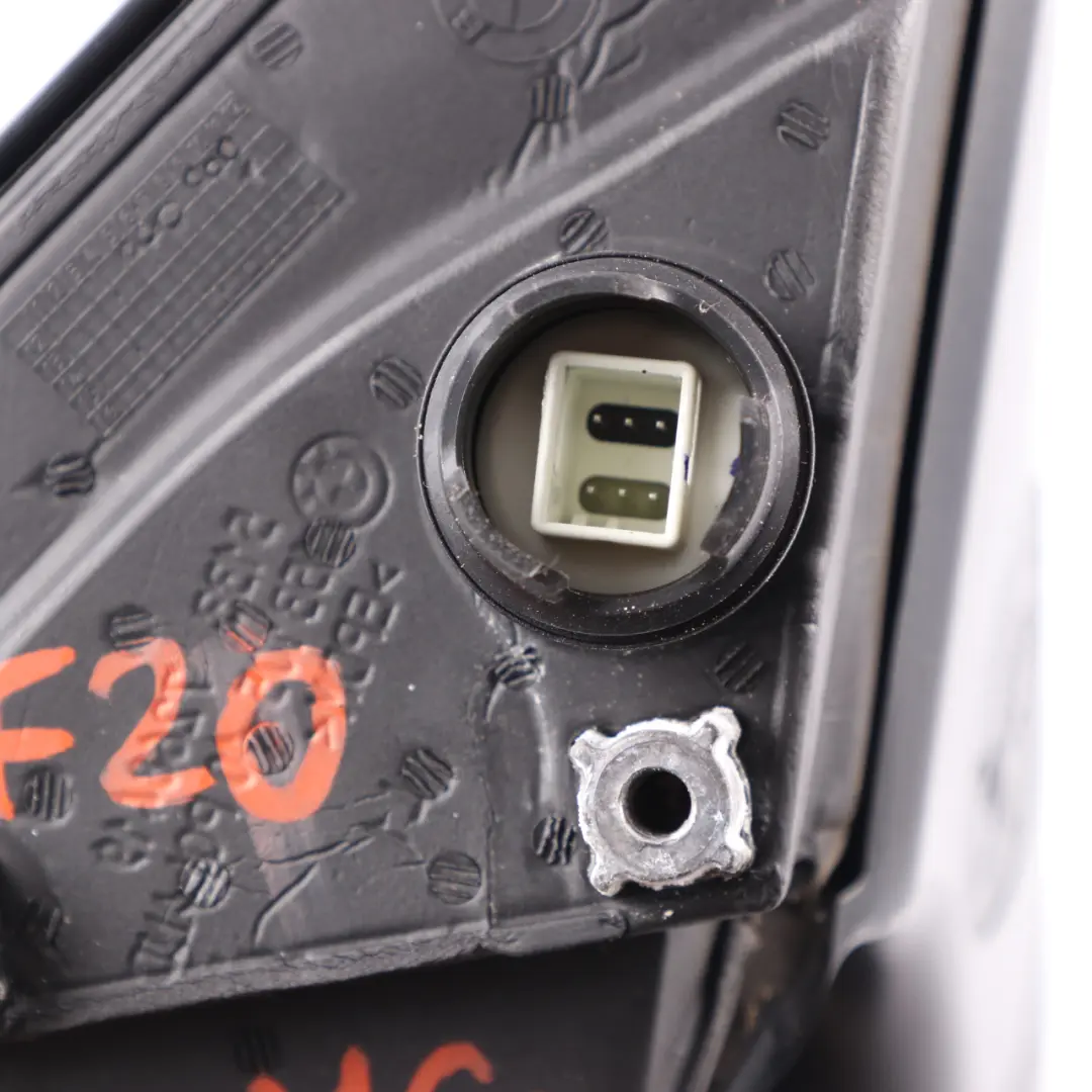 Left Heated Wing Mirror N/S Mineralgrau Grey Metallic B39 to BMW F21 F22 with Part number 7268539 BMW F21 F22 Left Heated Wing Mirror N/S Mineralgrau Grey Metallic B39 - SKU rhd-7268539-MG - Part number 7268539