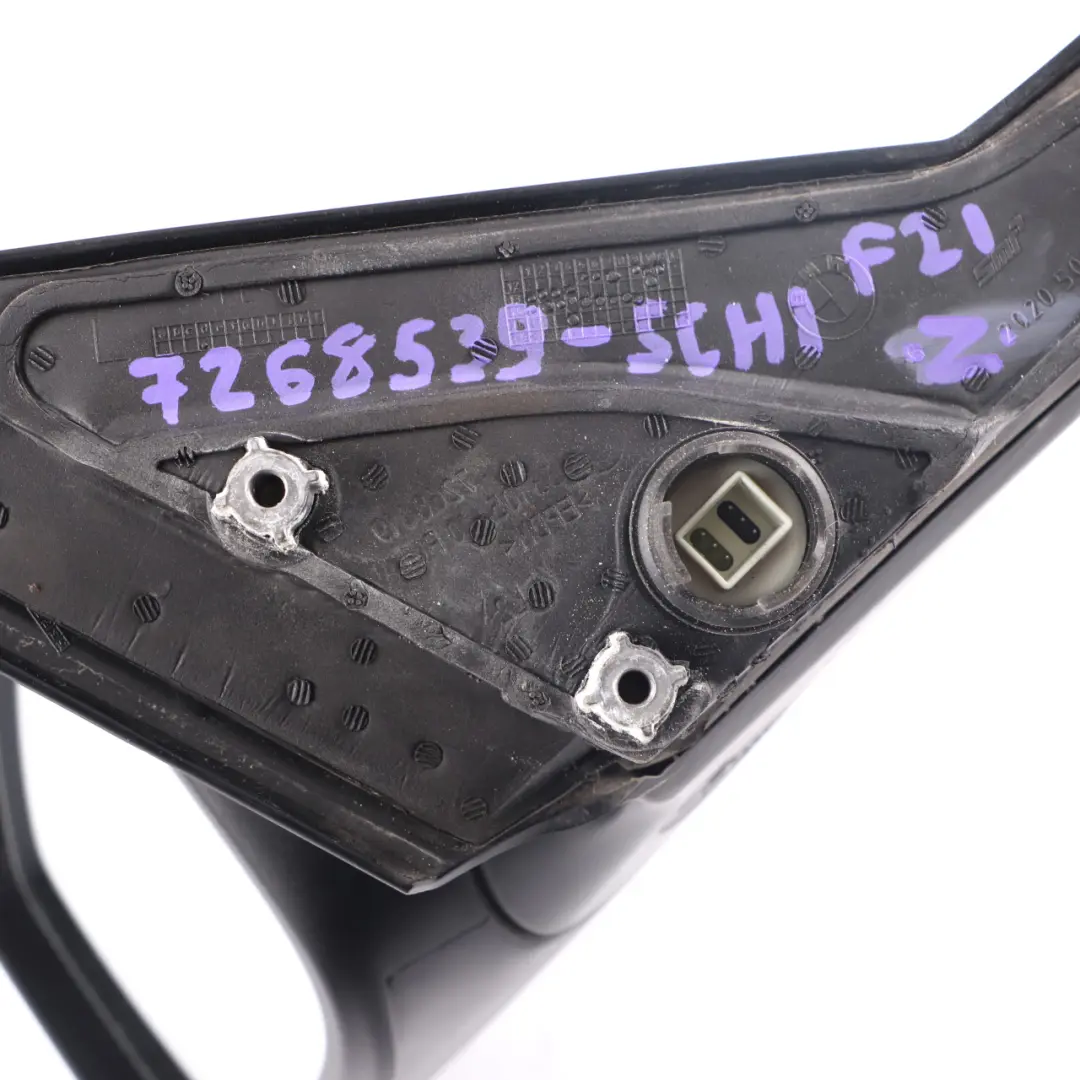  Wing Mirror Door BMW F21 F22 F23 Left N/S Heated Outside Schwarz 2 Black - 668 - SKU rhd-7268539-SCH1 - Part number 7268539