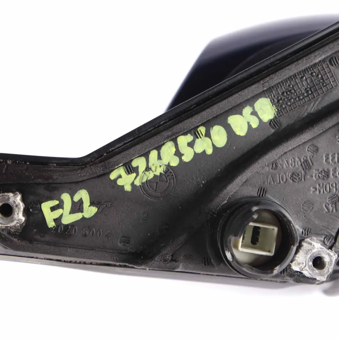 Wing Mirror Door BMW F21 F22 F23 Right Heated O/S Tiefseeblau Deep Sea Blue A76 to with Part number 7268540 Wing Mirror Door BMW F21 F22 F23 Right Heated O/S Tiefseeblau Deep Sea Blue A76 - SKU rhd-7268540-DSB - Part number 7268540