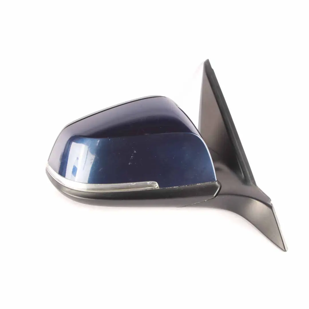  Wing Mirror Door BMW F21 F22 F23 Right Heated O/S Tiefseeblau Deep Sea Blue A76 - SKU rhd-7268540-DSB - Part number 7268540