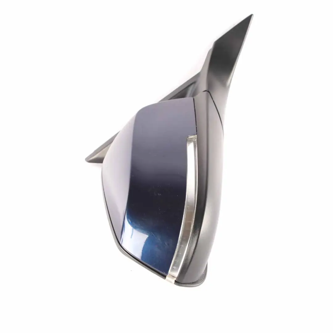  Wing Mirror Door BMW F21 F22 F23 Right Heated O/S Tiefseeblau Deep Sea Blue A76 - SKU rhd-7268540-DSB - Part number 7268540