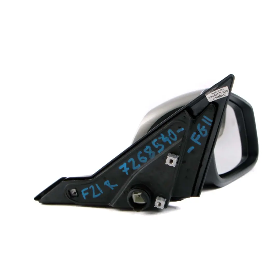 Wing Mirror Door BMW F21 F22 F23 Right Heated O/S Outside Ferric Grey II to with Part number 7268540 Wing Mirror Door BMW F21 F22 F23 Right Heated O/S Outside Ferric Grey II - SKU rhd-7268540-FGII - Part number 7268540