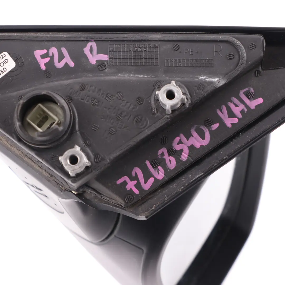 Wing Mirror BMW F21 F22 F23 Door Right O/S Heated 6 Pins Outside Crimson Red A61 to with Part number 7268540 Wing Mirror BMW F21 F22 F23 Door Right O/S Heated 6 Pins Outside Crimson Red A61 - SKU rhd-7268540-KAR - Part number 7268540