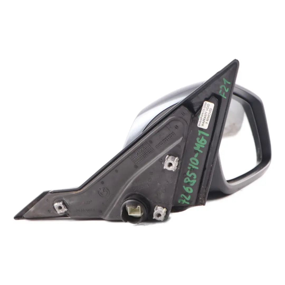Wing Mirror BMW F21 F22 F23 Heated Door Right O/S 6 Pins Mineral Grey B39 to with Part number 7268540 Wing Mirror BMW F21 F22 F23 Heated Door Right O/S 6 Pins Mineral Grey B39 - SKU rhd-7268540-MG1 - Part number 7268540