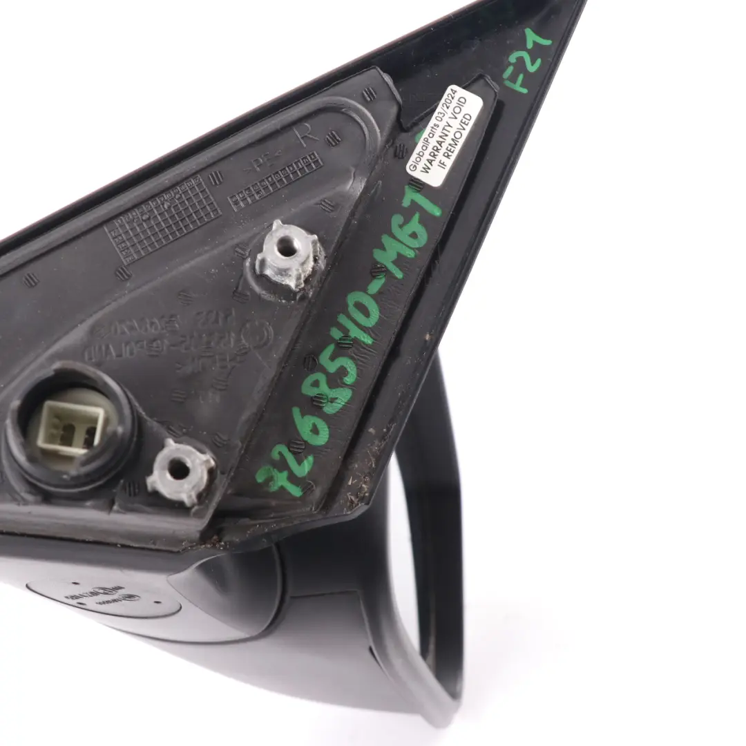 Wing Mirror BMW F21 F22 F23 Heated Door Right O/S 6 Pins Mineral Grey B39 to with Part number 7268540 Wing Mirror BMW F21 F22 F23 Heated Door Right O/S 6 Pins Mineral Grey B39 - SKU rhd-7268540-MG1 - Part number 7268540