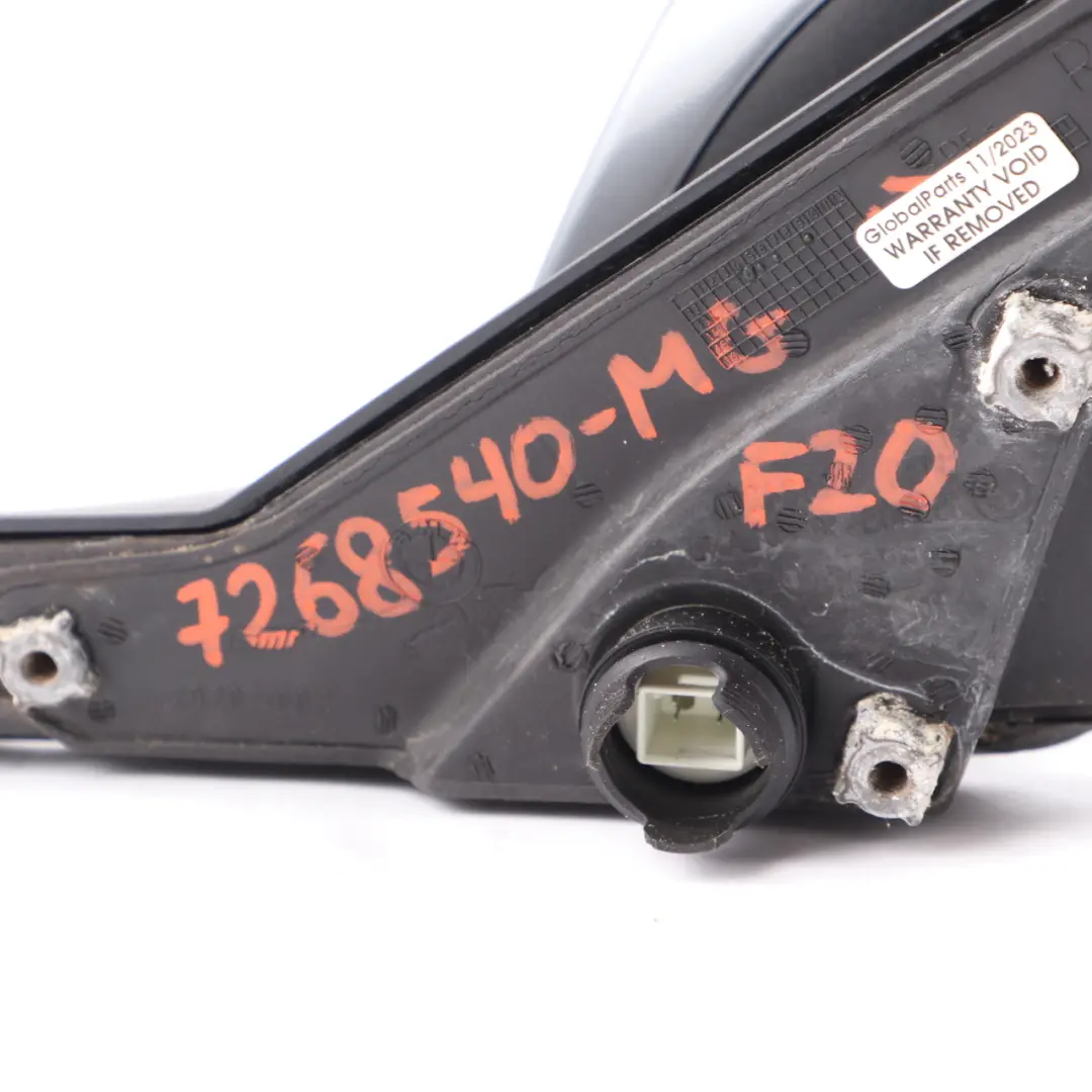  Wing Mirror BMW F21 F22 F23 Heated Right O/S Mineral Grau B39 Grey 5 PIN - SKU rhd-7268540-MG - Part number 7268540