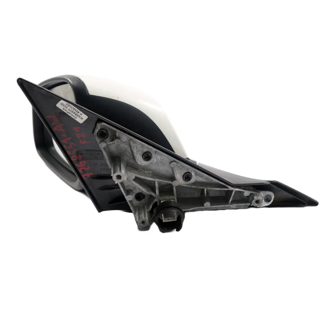 Wing Mirror Door BMW F21 F22 F23 Left Heated N/S Memory Alpinweiss Alpine White to with Part number 7268551 Wing Mirror Door BMW F21 F22 F23 Left Heated N/S Memory Alpinweiss Alpine White - SKU rhd-7268551-AW - Part number 7268551