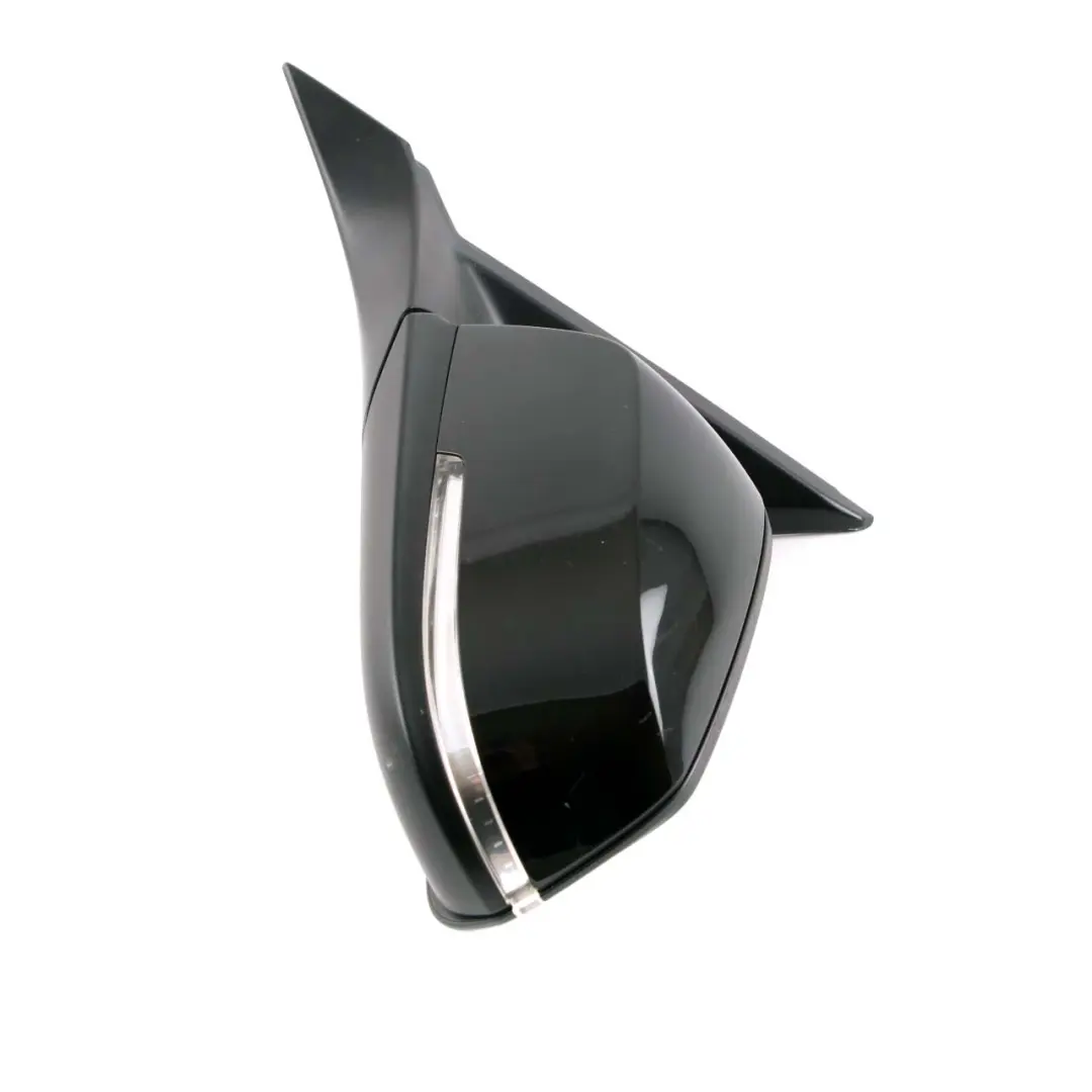BMW 1 2 Series F21 F22 F23 Left Heated Wing Mirror N/S Door Memory Black - SKU rhd-7268551-BLK - Part number 7268551