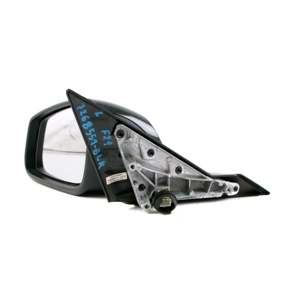 Left Heated Wing Mirror N/S Door Memory Black to BMW 1 2 Series F21 F22 F23 with Part number 7268551 BMW 1 2 Series F21 F22 F23 Left Heated Wing Mirror N/S Door Memory Black - SKU rhd-7268551-BLK - Part number 7268551