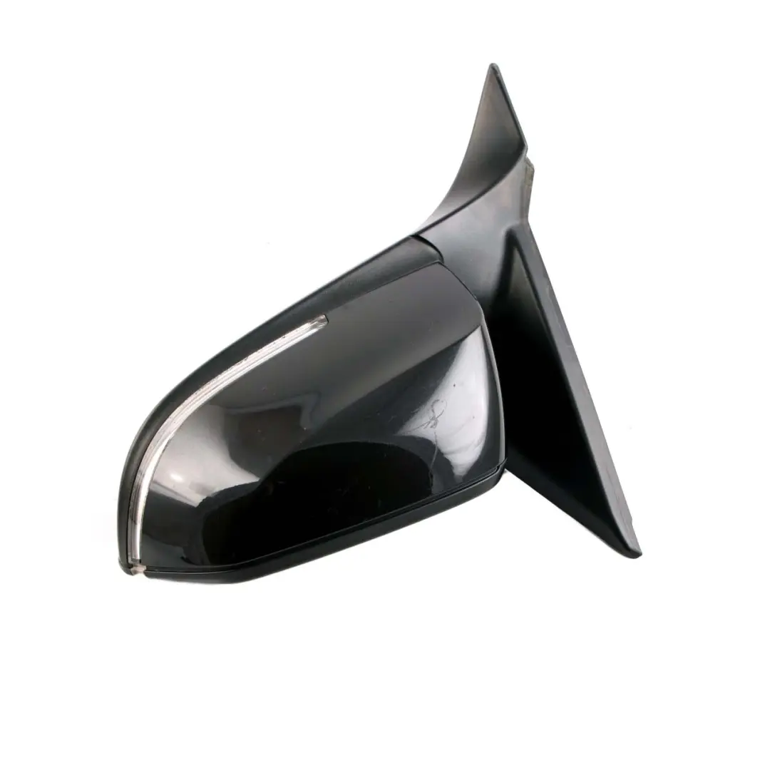 BMW 1 2 Series F21 F22 F23 Left Heated Wing Mirror N/S Memory Black Sapphire - SKU rhd-7268551-BS - Part number 7268551