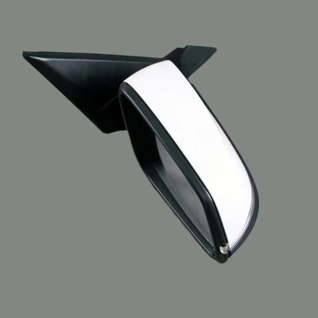 BMW F21 F22 F23 Right Heated Wing Mirror O/S Memory Alpinweiss Alpine White 300 - SKU rhd-7268552-AW - Part number 7268552